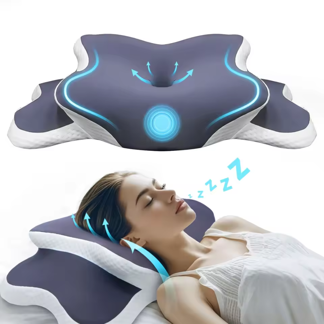 Almohada Cervical Ergonómica Viscoelástica