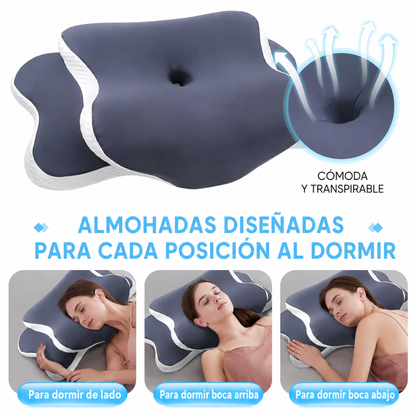 Almohada Cervical Ergonómica Viscoelástica
