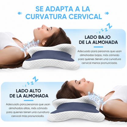 Almohada Cervical Ergonómica Viscoelástica